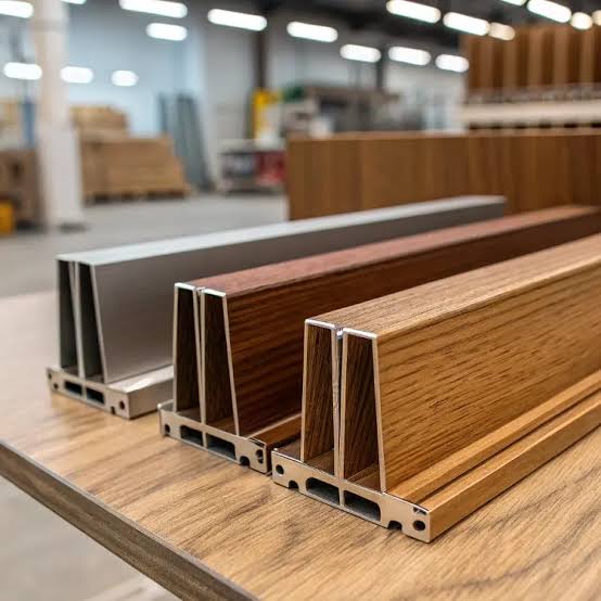 Wood Look Aluminium Swatches