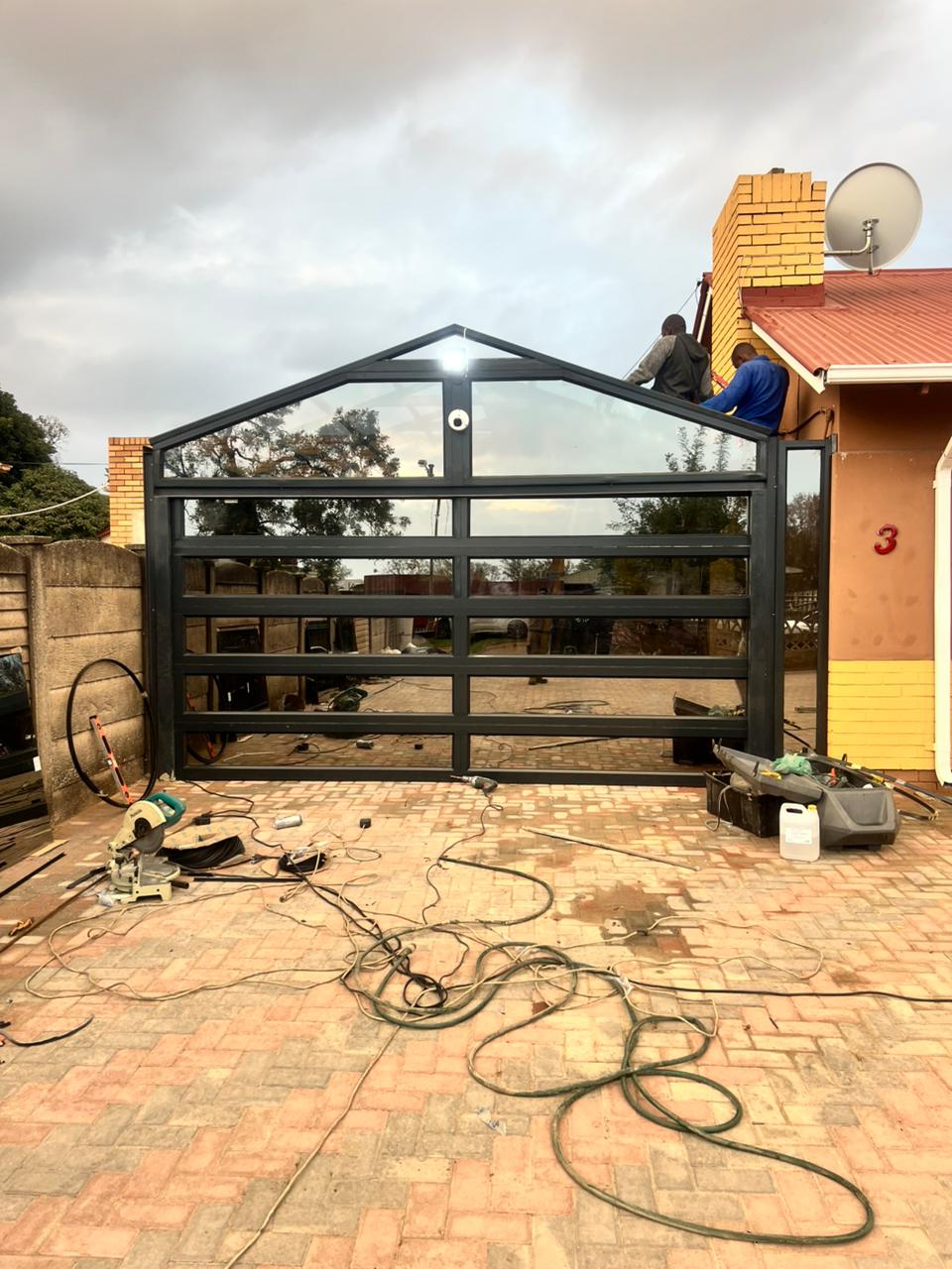 Aluminium Sectional Garage Door